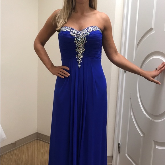 Belk blue dress Clearance